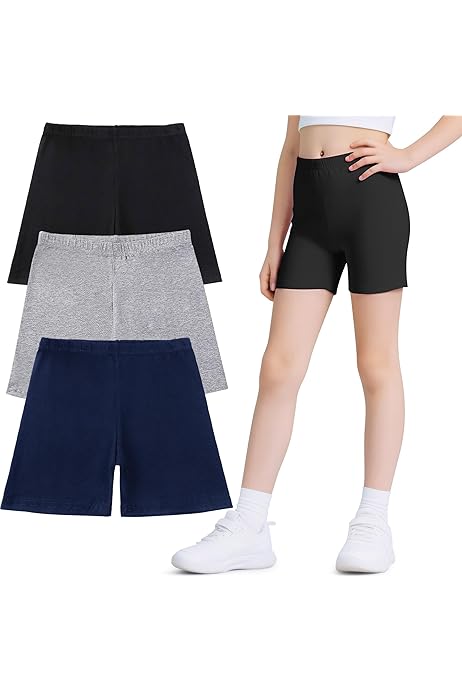 Pantalón Corto Niña Pack De Pantalones Cortos De Ciclismo Para