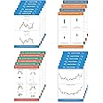 Clickedin Trading Chart Sheets Combo (Pack of 22 Candlestick Pattern Chart Sheets) Best for Stock Market Traders