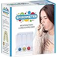 Doctor's Choice SPIROMETER - 3 Ball Lung Exerciser| Respirometer| Lung Exerciser| Respiratory Exerciser| Breathing Exerciser| Breath Measurment System| Deep Breathing Lung Exerciser for COVID-care, Asthma, COPD, Lungs Strengthening(Pack of 1) by ELEMENT ENERGY(Proudly made in INDIA)
