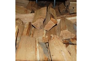 Landree Eiche Smoker-Holz 18kg (ohne Rinde) - Premium Räucherholz für Starke Aromen, naturbelassen, Qualität aus Schleswig Holstein