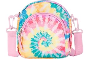 Choco Mocha Girls Purses for Kids Crossbody Bag Little Girls Handbag Small Purse Toddler Children Gifts Age 3 4 5 6 7 8