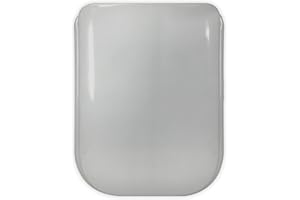 ESTOLI S.A. | TAPA WC COMPATIBLE | GALA 2000 | TONCA - CONCA IDEAL STANDARD | ASIENTO INODORO | FÁCIL INSTALACIÓN Y LIMPIEZA | MUY RESISTENTE | 44 x 34 x 4 cm (Gris Manhattan)