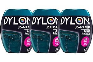 New Dylon 350g Jeans Blue Machine Dye Pod 3 Pack
