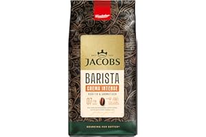 Jacobs Barista Beans Kawa Ziarnista, Crema Intense, 1000 g