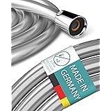 Flessibile Doccia Engelbach® 2m con doppia protezione antitorsione - Tubo doccia in Plastica - Flessibile e resistente - Atta