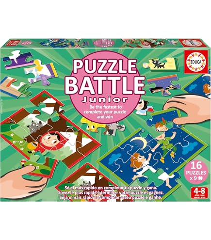 Educa - Puzzle Battle Stories. Consigliato dai 4 anni in su (20117