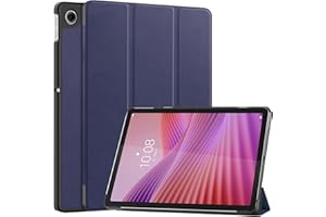 zZjoOoj Custodia per Lenovo Tab 2025 10,1 Pollici (TB-311FU/TB-311XU) Tablette Cover,Ultra Sottile,Leggera, con Funzione Leggio e Funzione Auto Sonno/Sveglia, Blue