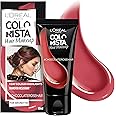 Colorista Hair Makeup Temporary Brunette Hair Colour, Choc Rose