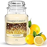 Yankee Candle Candela profumata in giara grande, Tutto splende, Durata Fino a 150 Ore