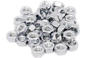 SINGULARITY SUPPLIES M6 (6mm) Hex Nut - Steel (Pack of 40)