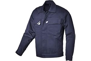 pka Herren Bundjacke Basic Plus,100% Baumwolle mit vielen Taschen