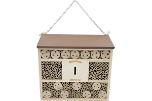 Dehner Natura Andrena Insekt Hotell, 29.5 x 9.5 x 28.5 cm