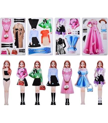 Petit Collage | Magnetic Game | Dressing Up Fairy Tale Friends :  Amazon.co.uk: Toys & Games