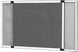 CAPANDIMARKET Mosquitera Extensible para Ventana,medidas 70x100-190,Cortina Antimosquito,Parche Mosquitero,Mosquiteras para Ventanas, Sobre Carril de Persiana,Mosquitera Ajustable corredera,Anti Polen y mosquitos.
