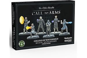 Modiphius Entertainment | The Elder Scrolls: Call To Arms | College of Winterhold | Miniature Game | Unpainted