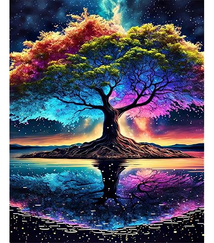 Diamond Painting Kit Colibrì 5D per Adulti, Set Completo DIY Pittura Diamante con Strass Rotondi, Quadro con Perline Diamantate per Principianti, Decorazione artistica da parete per la casa 30x30 cm