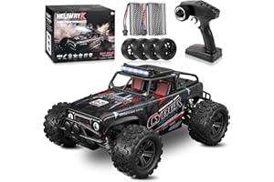 BAZADER Ferngesteuertes Auto Remote Control Car 1:18 RC Auto 40+ km/h 4WD Offroad RC Truck-2.4GHz All Terrain Spielzeug 2 Wiederaufladbar Batterien Fast Cars Ferngesteuertes Auto ab 4 6 8 10 Jahre