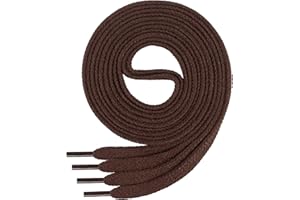 Di Ficchiano Schnürsenkel flach ø 7 mm I Sehr reißfeste Premium Schuhbänder aus 100% Baumwolle ideal für Sneaker Sportschuhe Freizeitschuhe Lederschuhe UVM I Shoe-Laces Längen 45-200cm cm