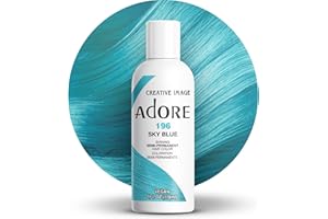 Adore Shining Semipermanente Haarfarbe, 196 Himmelblau