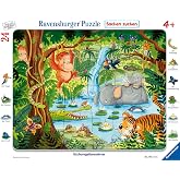 Ravensburger 24 Par&ccedil;a &Ccedil;er&ccedil;eveli Puzzle Jungle