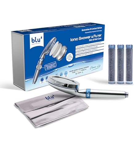 GEMMOVE Handheld Multi Ionizer Showerhead – Premium Ionizer – Ion