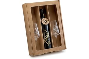 ‎KÜSSLER LIKE A KISS Neu! SINGENDER WEIN für WEIHNACHTEN - ein Cuvée rot mit eigenem Weihnachtslied + 2 Gläsern im nachhaltigen Geschenkkarton - das ideale Weingeschenk!