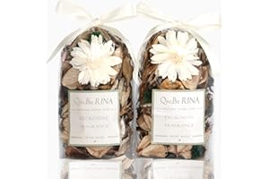 ‎QINGBEI RINA Qingbei Rina Weib Potpourri Duft, Vanille Potpourri Deko, Floral Pot pourri Blume D'ekorative Vase Füller,Schüssel Füller,Home Frangrance Sachets 90g