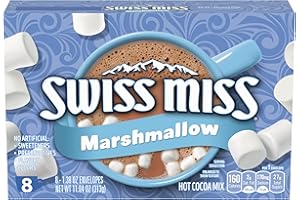 SWISS MISS Marshmallow Hot Cocoa Mix, (8) 1.38 oz Envelopes