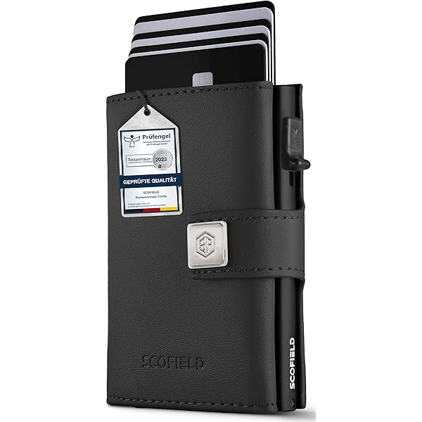 FLG Forged Carbon Card Holder | RFID Schutz Geldbörse | Kartenetui Mit Geldklammer