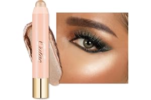 ‎OULAC Oulac Highlighter Stick - Schimmernder Highlighter Stift für das Gesicht, Angereichert mit Nährenden Inhaltsstoffen, Kein Verklumpen oder Ziehen, Metallic-Finish, Vegan, H2 Butter