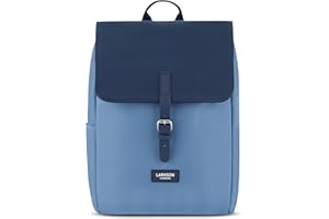 LARKSON Zaino Donna Blu Multi - Ida - Borsa Zainetto Porta PC 13 Pollici - Ideal per l'Università, il Lavoro, il Tempo Libero - Idrorepellente