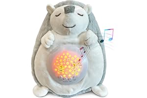 SORELI Baby Sleep Aid (UK Company) Newborn Gifts For Her Sleep Soother Grey