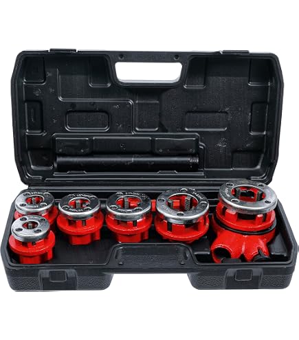 Tee Extractor Set WK-T800 - viele Köpfe (10 - 32mm, 3/8 - 1-1/4) und