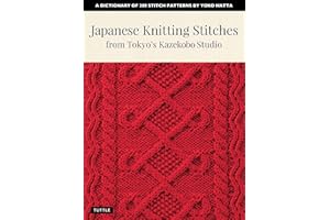 Japanese Knitting Stitches from Tokyo's Kazekobo Studio: A Dictionary of 200 Stitch Patterns by Yoko Hatta