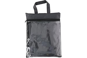 Kinzo Borsa per cuscino da giardino – poliestere – 120 x 50 x 25 cm – nero