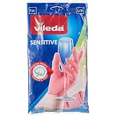 Vileda Candy Pink Sensitive Eldiven,%100 Doğal Lateks, L
