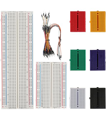 Steckbrett 830 Punkte – Lötfreies Breadboard für Elektronikproje