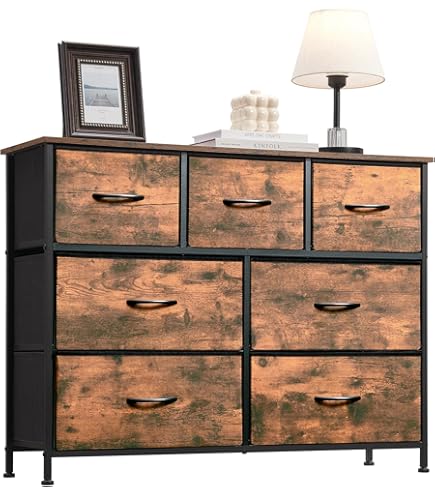 MRBLS Commode met 4 laden, sideboard, ladekast, kledingkast, moderne meubels met laden voor je slaapkamer (antraciet - industrie/mat grijs, Old Style), 60 x 92,5 x 33,5 cm (B x H x D