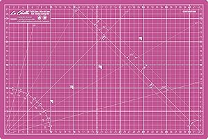 La Canilla Schneidematte A3 Selbstheilend (45x30 cm - 18x12") Cutting Mat Schneideunterlage für Basteln, Nähen, Patchwork | Schneidunterlage Arbeitsunterlage Markiert in Zentimetern und Zoll