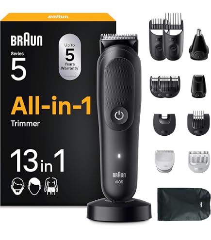 Braun BT9420 Series 9 Electric Beard Trimmer for Men with 10