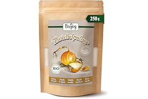 Biojoy Poudre d'oignon BIO (250 g), oignon moulu, sans additifs (Allium cepa)