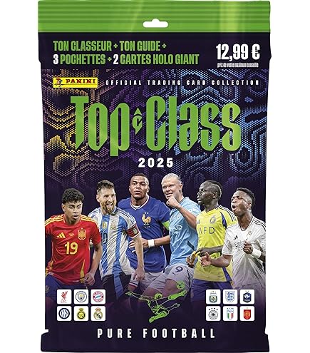 Panini Top Class 2024 - Confezione Da 24 Pacchetti Carte Calcio, Colore Misto - Foto 8