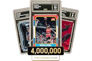 SOUTH SHORE RETAIL, LLC Graded Gem 10 Mystery Basketball Card | GMA Graded Basketball Card | Contains One Graded Vintage, Rookie, Legend or Current Star