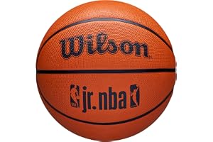 WILSON Ballon de Basket, Jr. NBA DRV Plus, Extérieur et Hall de Sport, Taille: