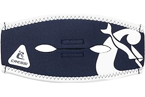 CRESSI Simply ou Pony Tail, Neo Mask Strap Cover - Funda de Correa de Neopreno para Máscaras de Buceo y Apnea, Talla única, Unisex