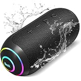 RIENOK S4 MAX Bluetooth Speaker 40W Portable Powerful Waterproof IPX7 | Tweeter and Woofer Bass Hi-Fi 5200mAh 30H Stereo Pair