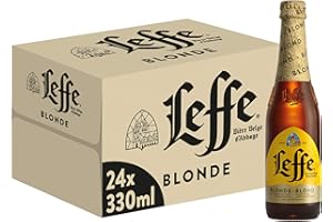 Leffe Blonde, Birra Bottiglia, Pacco Da 24 x 33 Cl, 7.92