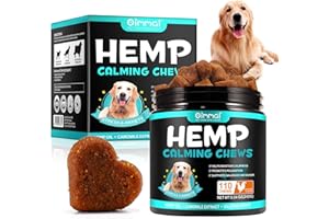 VALLEYLUX Calming Treats for Dogs (Chicken 110PCS), Calming Dog Treats, 100% Natural Hemp Calming Chews for Dogs with Anxiety Relief, Separation, Barking, Hyperactivity, Fireworks,Travel - for All Breeds & Size