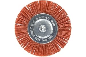 wolfcraft Cepillo de disco de alambre de nylon, agresivo I 8477000