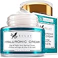 Eclat Skincare Hyaluronic Acid Face Cream - Hyaluronic Acid with Retinol, Vitamin C & E - Hydrating Face Cream, Anti Aging Hyaluronic Acid Moisturizer, Hyaluronic Acid Cream for Sensitive Skin